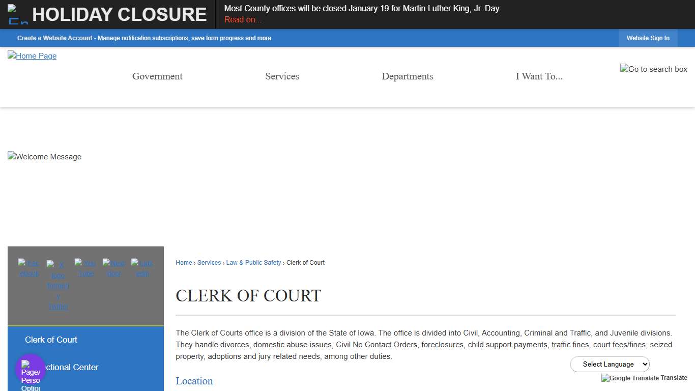 Clerk of Court | Linn County, IA - Official Website